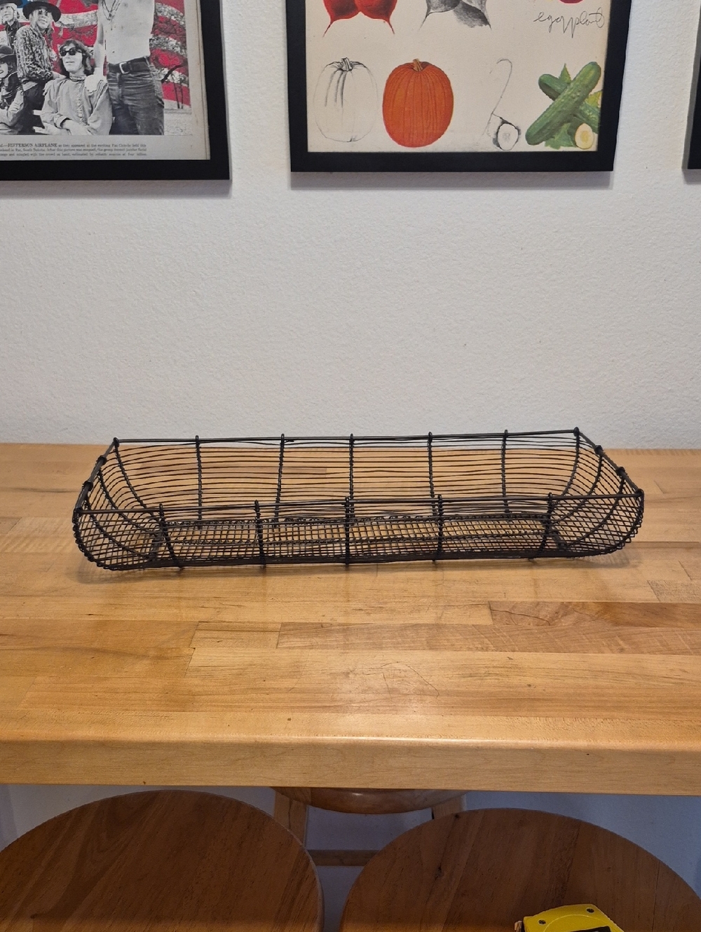 Large Rectangular Wire Basket - Picture 2 of 9